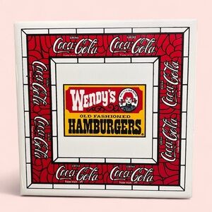Wendy's Coca-Cola Wall Tile